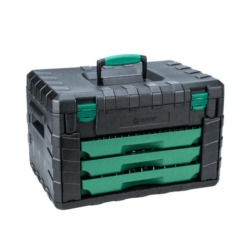 Caixa Gabinete com 3 Gavetas 213 Pçs - ST09512U SATA - ROGA Ferramentas