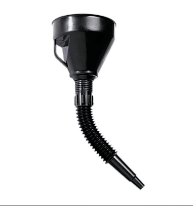 Funil Plástico 145mm com Tela e Bico Flexível SPARTA 5372059 - ROGA Ferramentas