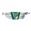 Jogo de Chaves Combinadas com Catraca SATA Speedy 8 a 19 mm 6 Peças ST09033G - ROGA Ferramentas