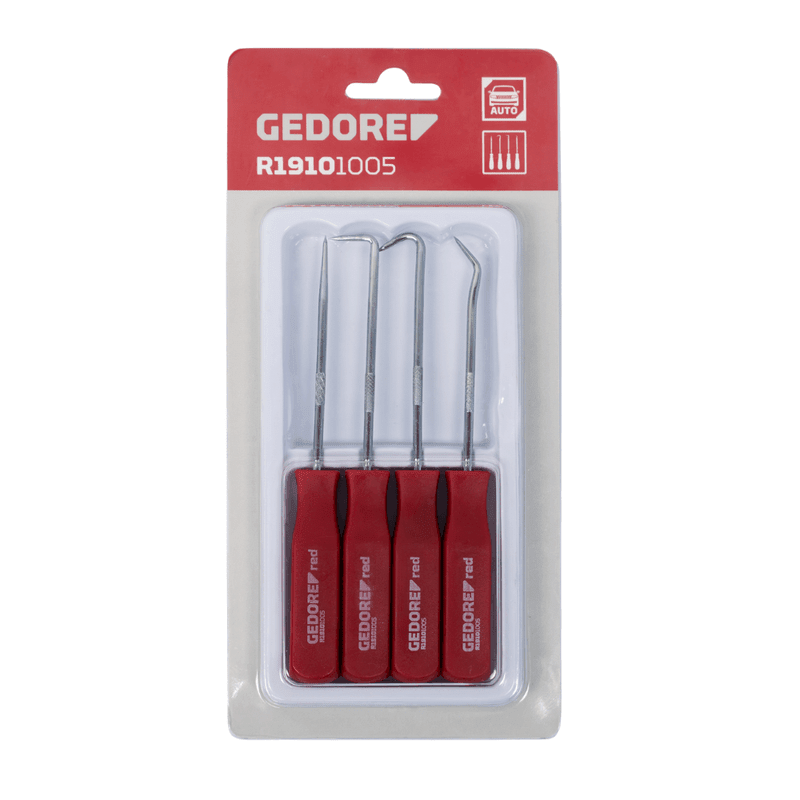 Jogo de Minipregadores 4Pçs R19101005 - 3301571 GEDORE RED - ROGA Ferramentas
