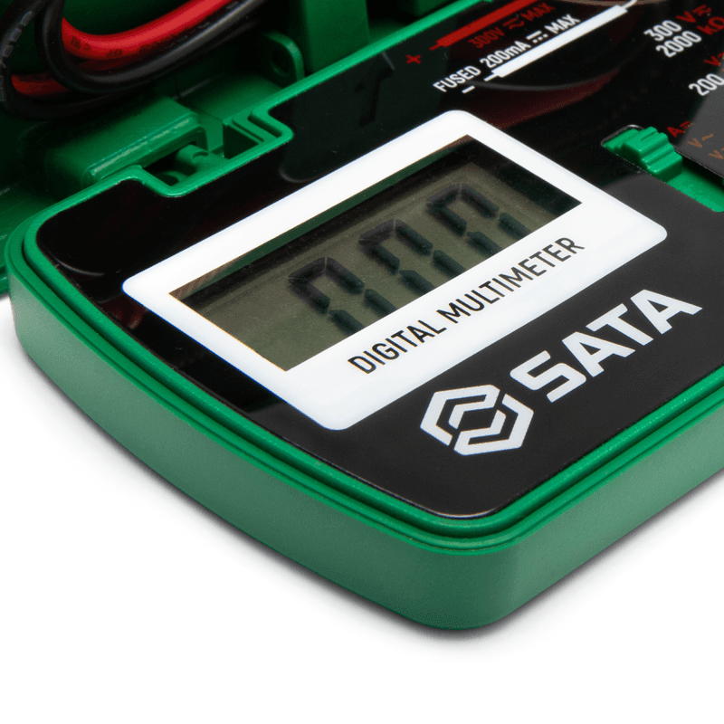 Multímetro Digital de Bolso CAT II 300V SATA STDY03001 - ROGA Ferramentas